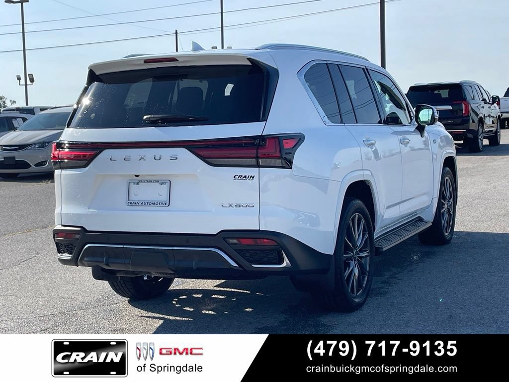 Used 2024 Lexus LX 600 F Sport AWD/4WD image 8