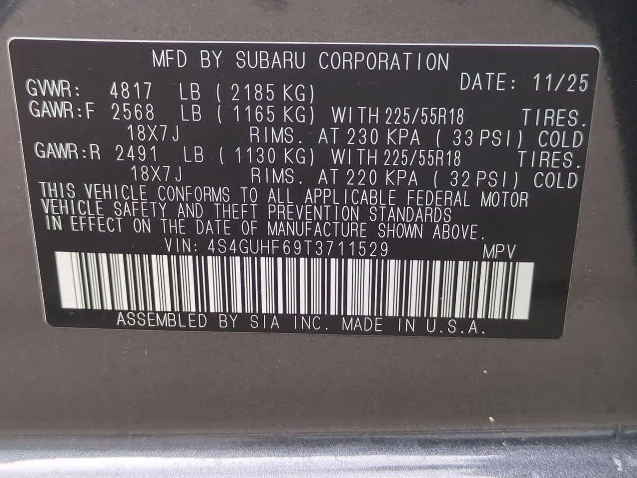 Certified 2026 Subaru Crosstrek 2.5i Sport AWD/4WD image 33