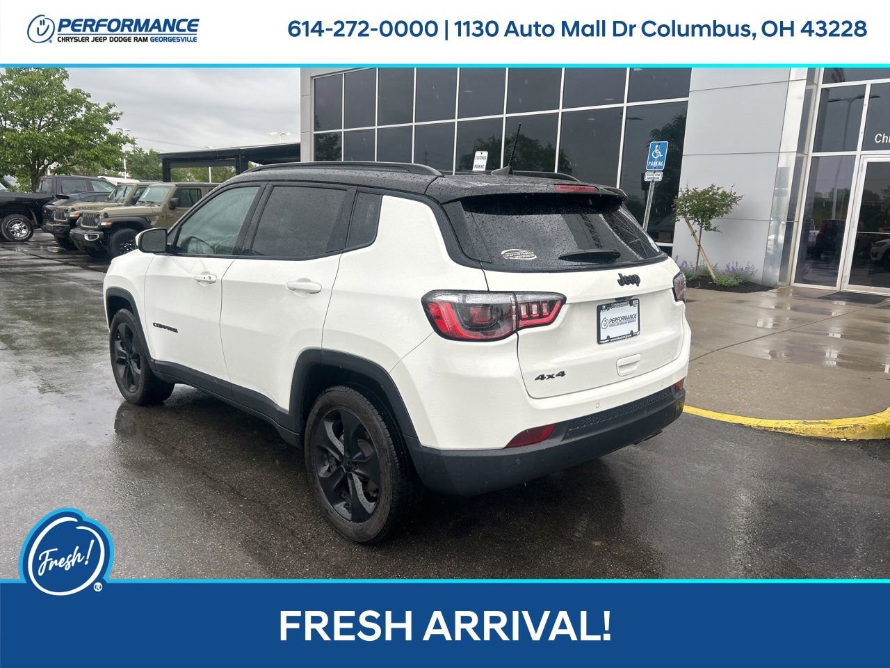 Used 2021 Jeep Compass Latitude w/ Sun and Sound Group AWD/4WD image 6