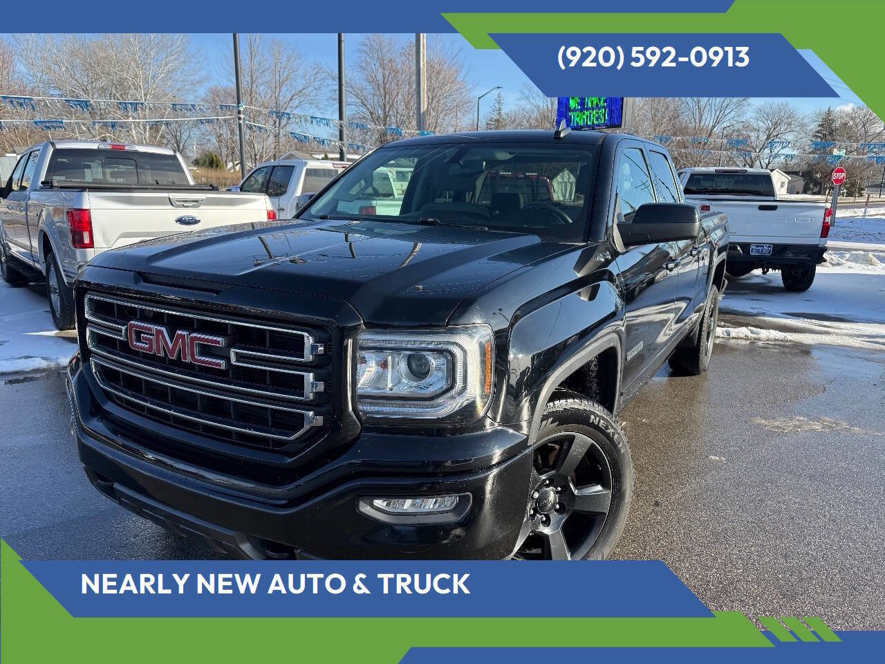 Used 2017 GMC Sierra 1500 Base 4x4 4dr Double Cab 6.5 ft