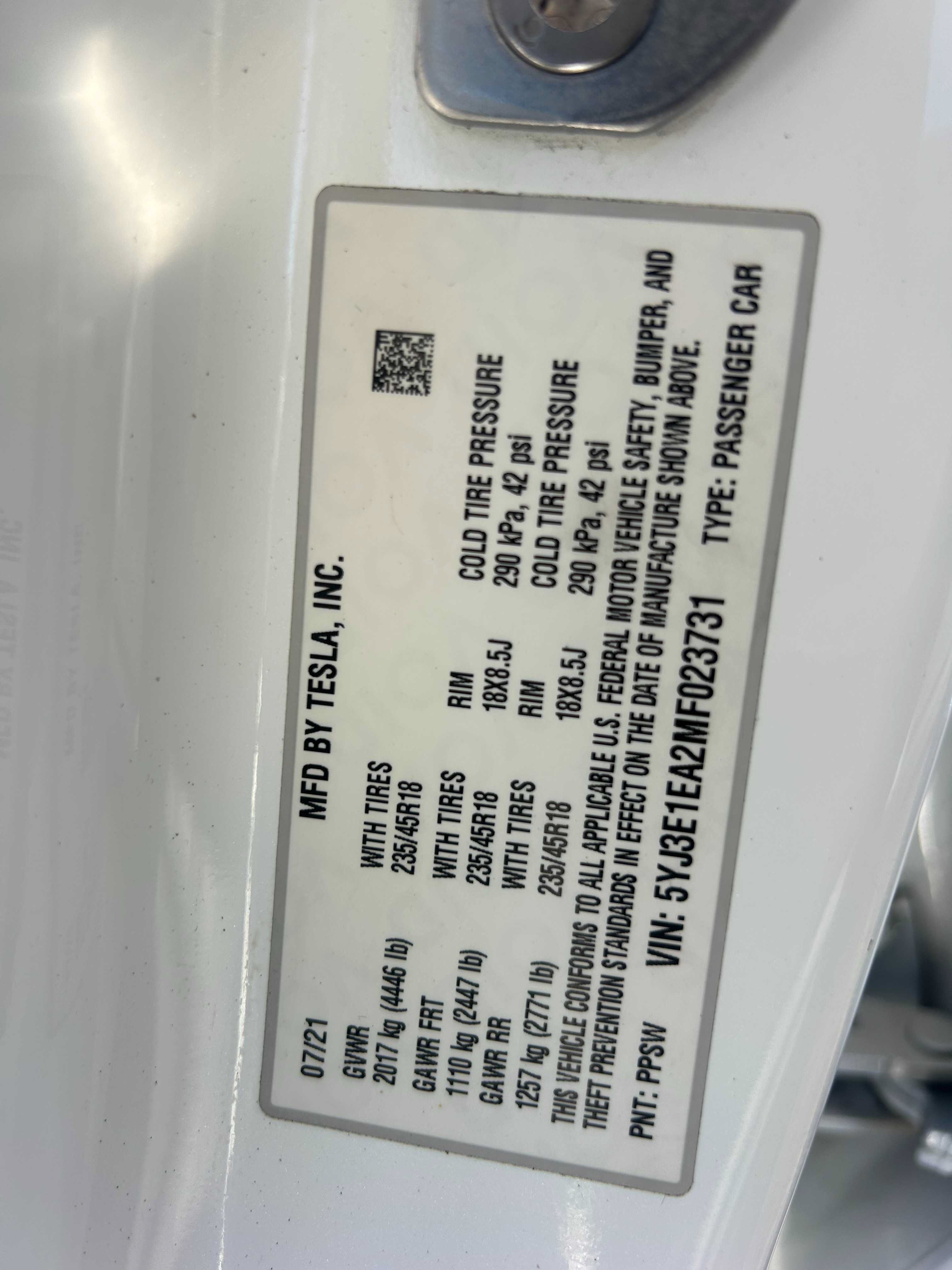 Used 2021 Tesla Model 3 RWD image 15