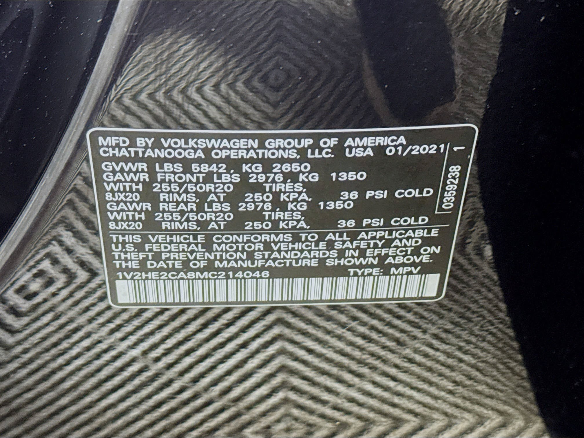 Used 2021 Volkswagen Atlas Cross Sport SE AWD/4WD image 29