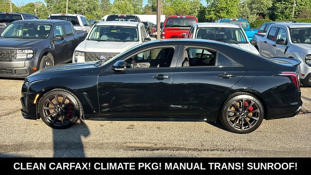Used 2025 Cadillac CT4 V Blackwing w/ Climate Package RWD image 4