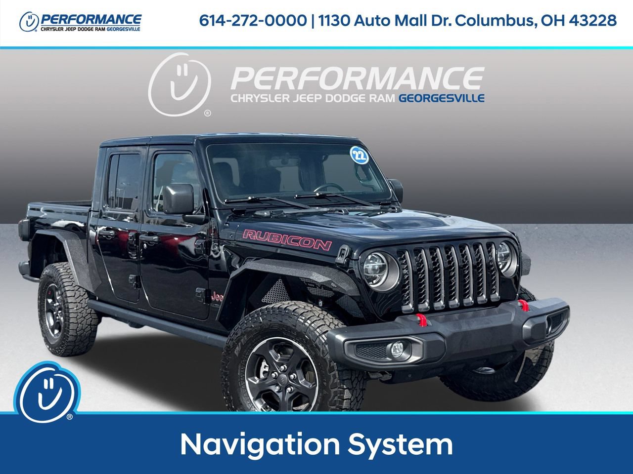 Used 2022 Jeep Gladiator Rubicon w/ LED Lighting Group AWD/4WD image 1