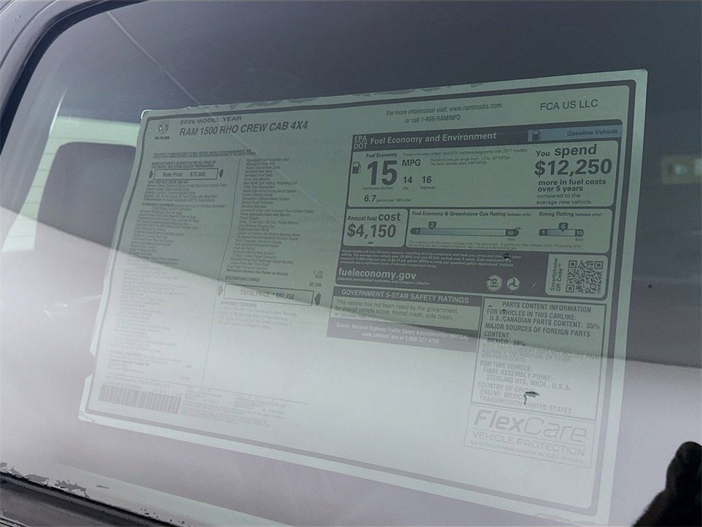New 2026 RAM 1500 RHO image 21