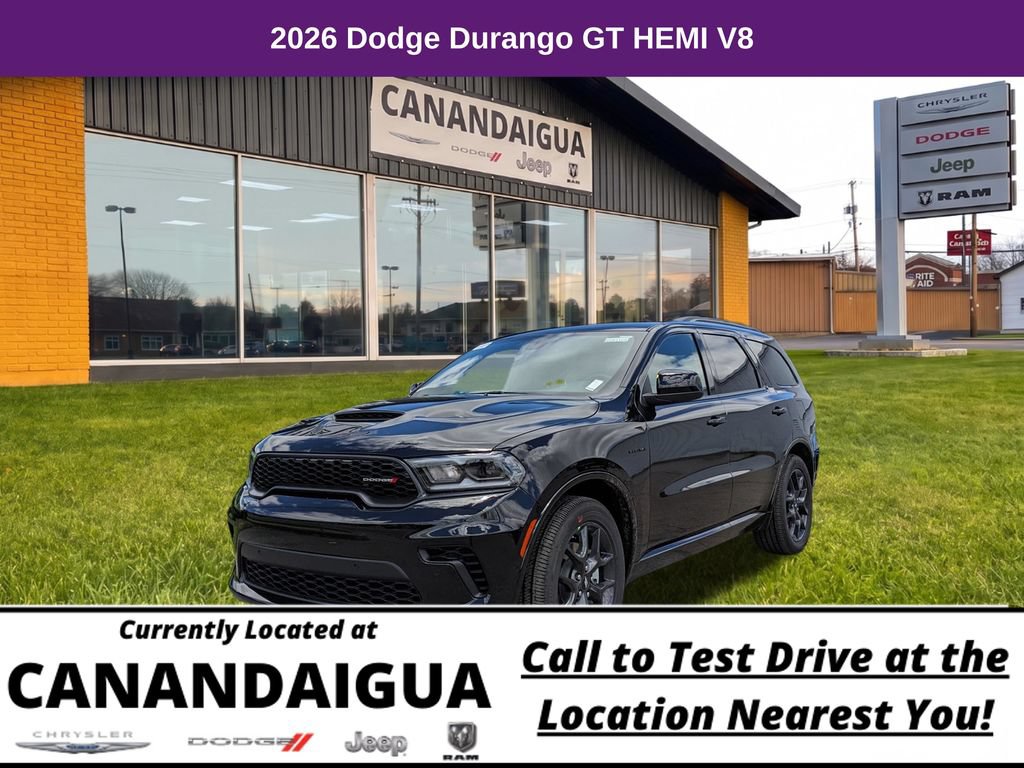 New 2026 Dodge Durango GT w/ Blacktop Package AWD/4WD image 5