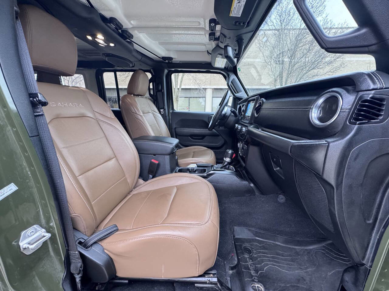 Used 2021 Jeep Wrangler Unlimited Sahara w/ Uconnect 4C Nav & Sound Group image 19