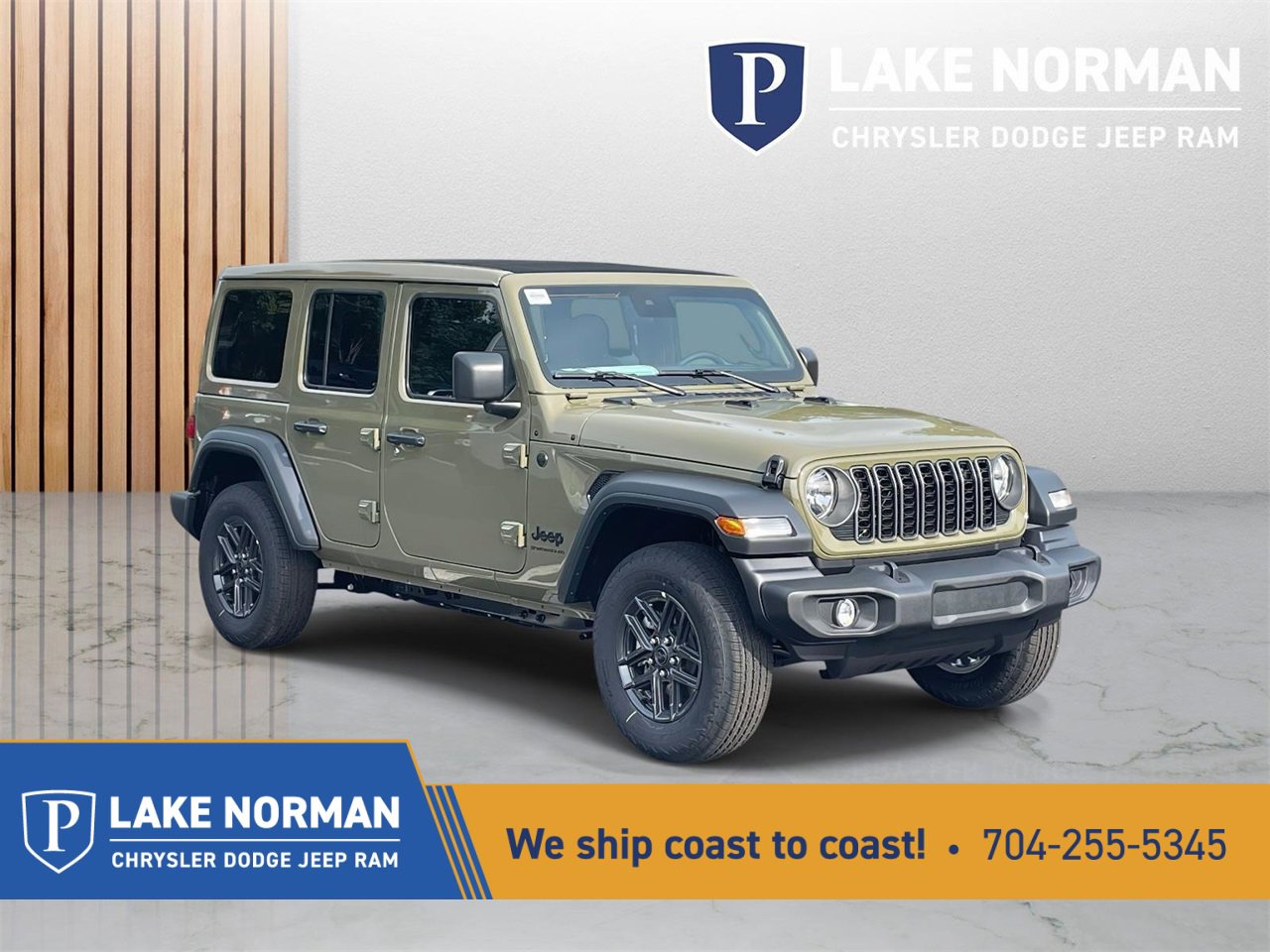 New 2025 Jeep Wrangler Sport S