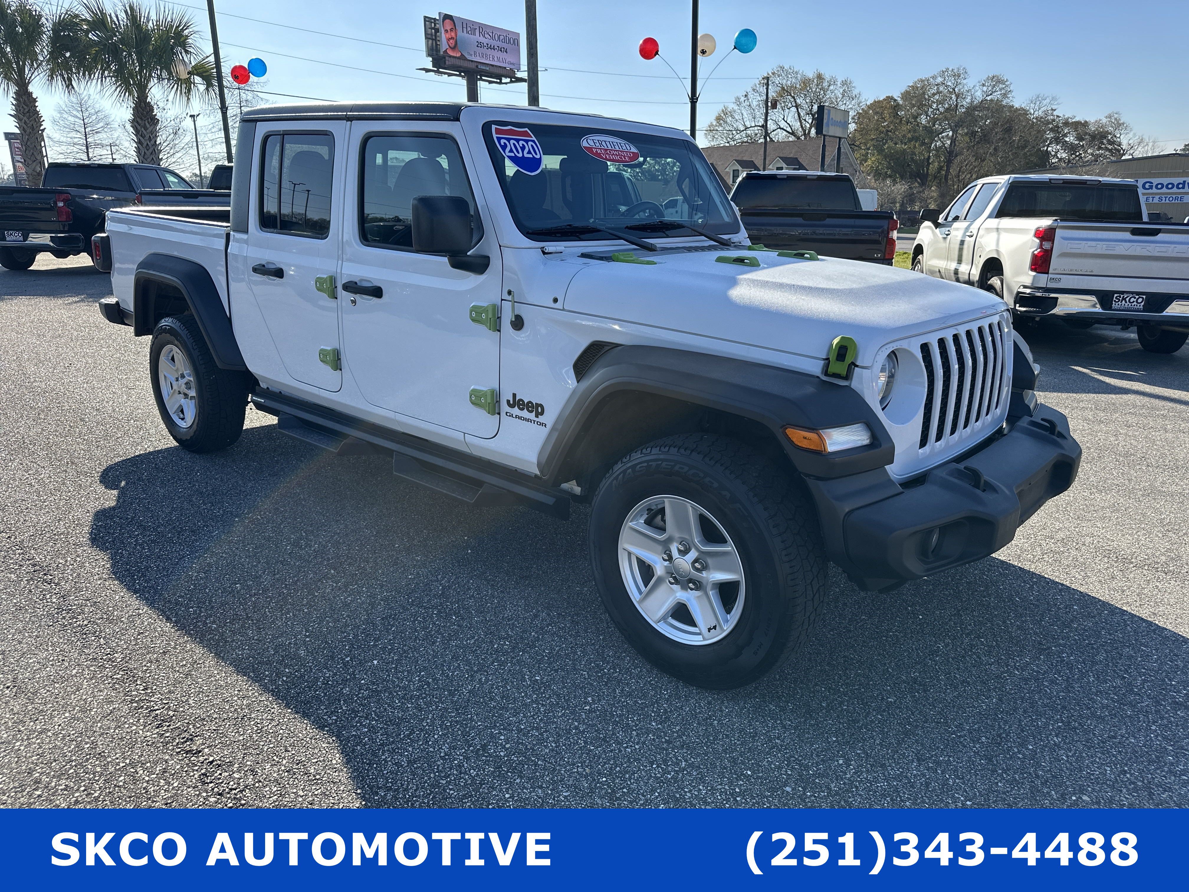 Used 2020 Jeep Gladiator Sport w/ Quick Order Package 24S AWD/4WD image 7