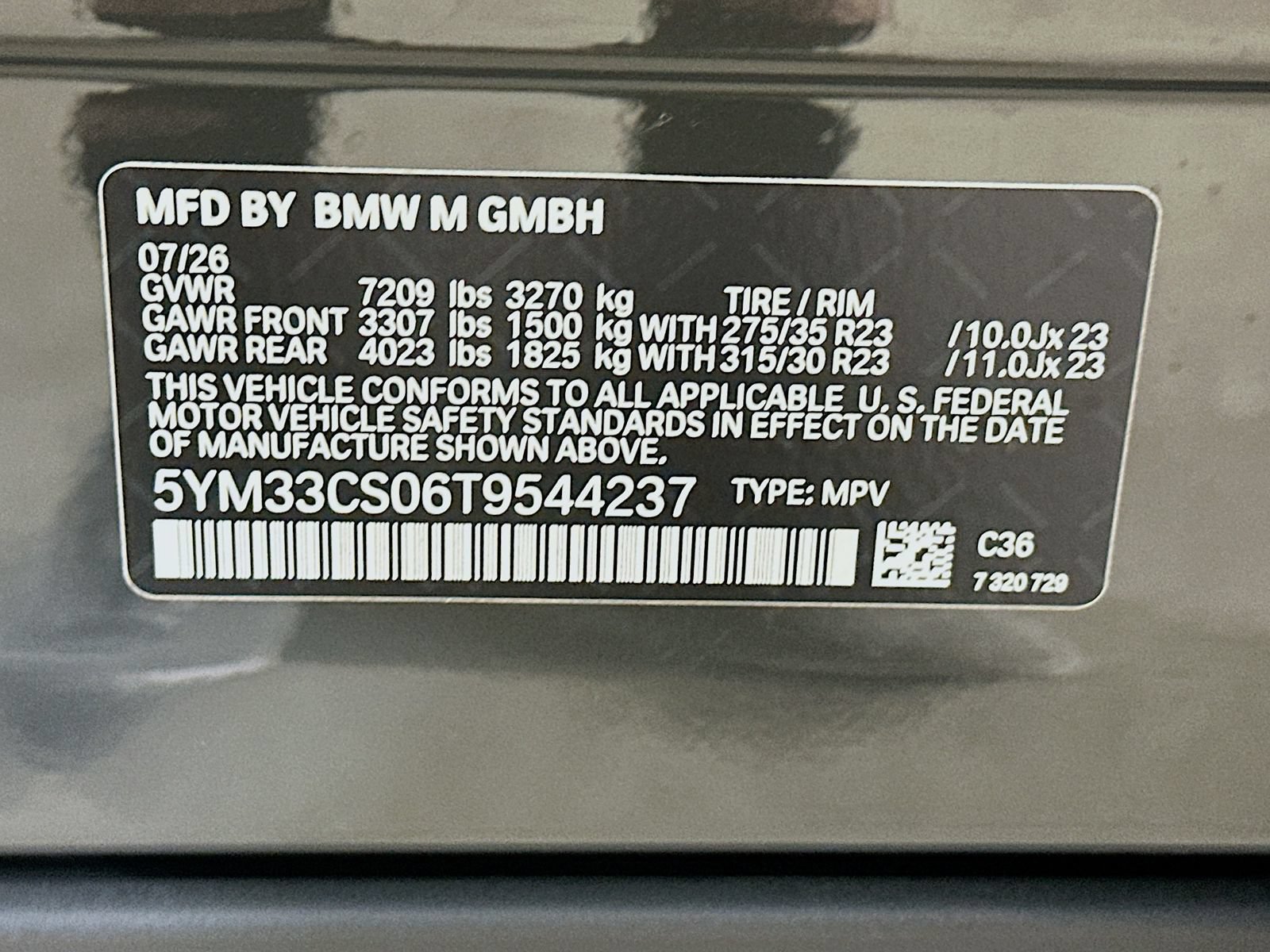 New 2026 BMW XM Label Red AWD/4WD image 50