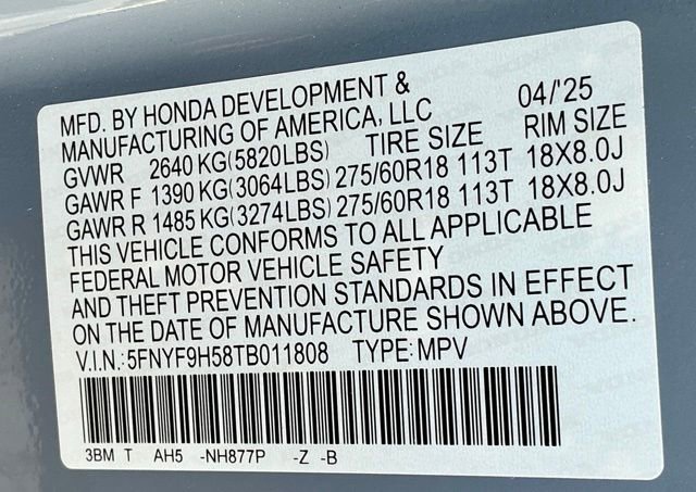 Certified 2026 Honda Passport TrailSport image 42