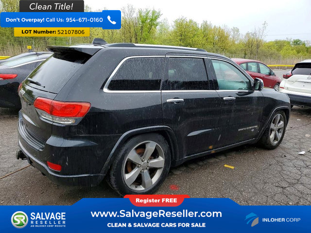 Used 2014 Jeep Grand Cherokee Overland AWD/4WD image 4