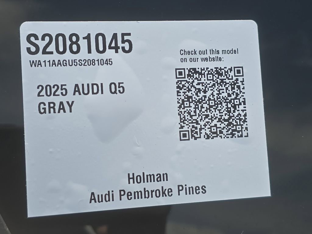 Certified 2025 Audi Q5 Premium w/ Convenience Package AWD/4WD image 28