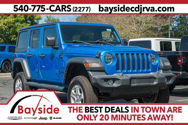 Used 2021 Jeep Wrangler Unlimited Sport AWD/4WD image 1
