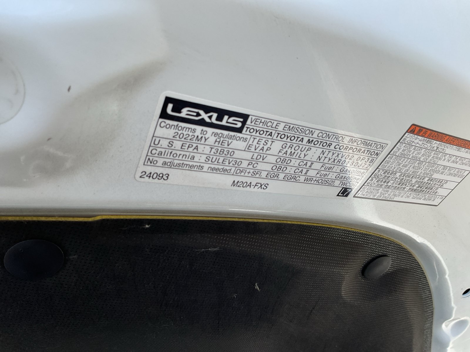Used 2022 Lexus UX 250h w/ Accessory Package (Z2) AWD/4WD image 24