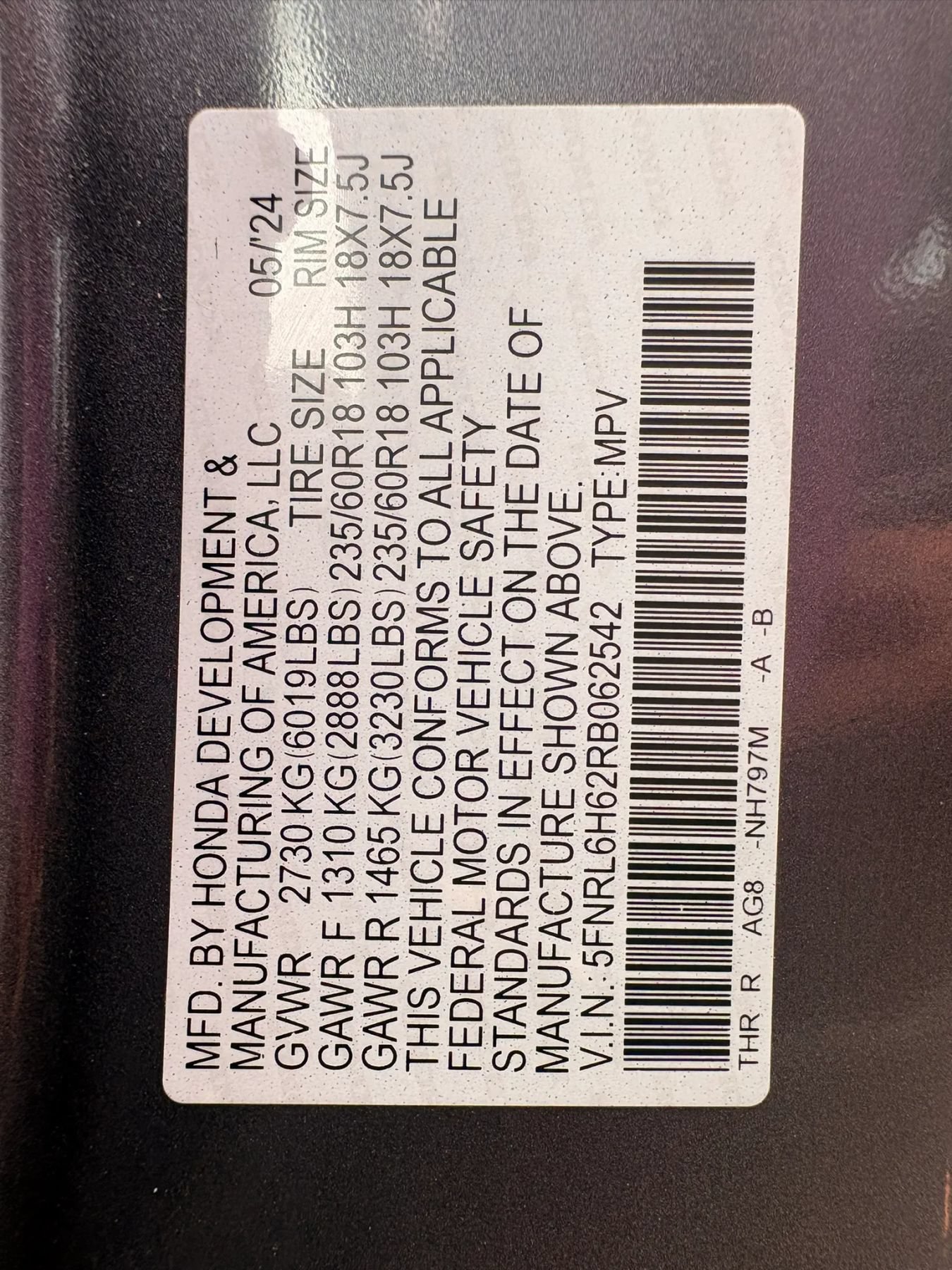 Used 2024 Honda Odyssey EX-L image 29