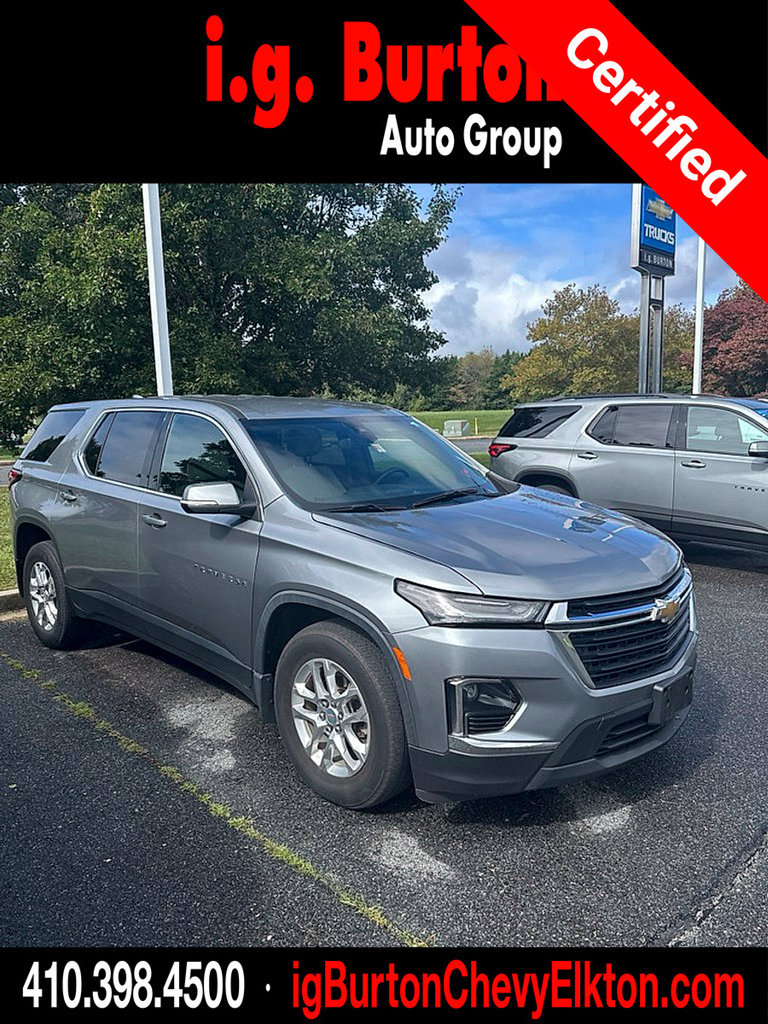 Used 2023 Chevrolet Traverse LS w/ Safety Package