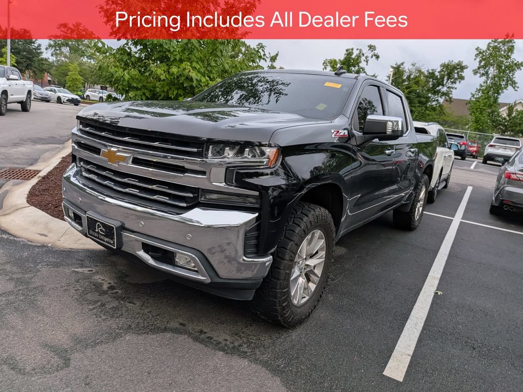 Used 2019 Chevrolet Silverado 1500 LTZ w/ LTZ Premium Package AWD/4WD image 3