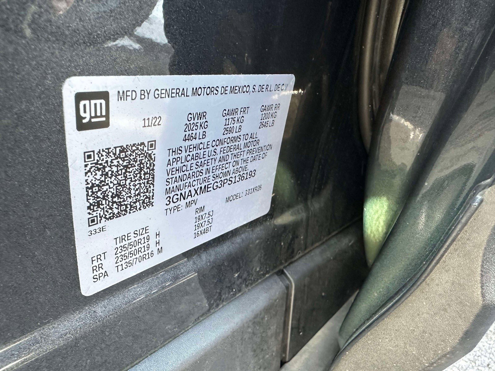 Certified 2023 Chevrolet Equinox RS FWD image 16