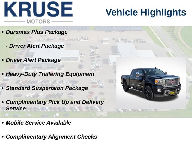 Used 2015 GMC Sierra 2500 Denali w/ Duramax Plus Package AWD/4WD image 10