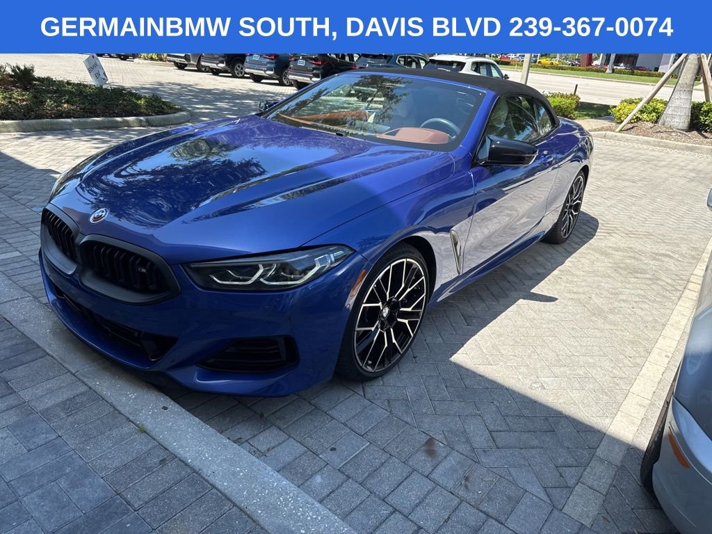 Certified 2023 BMW M850i xDrive Convertible AWD/4WD image 1