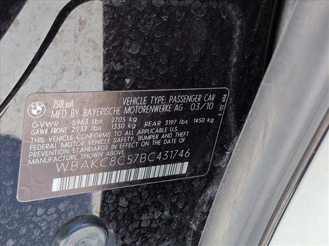 Used 2011 BMW 750Li xDrive AWD/4WD image 14
