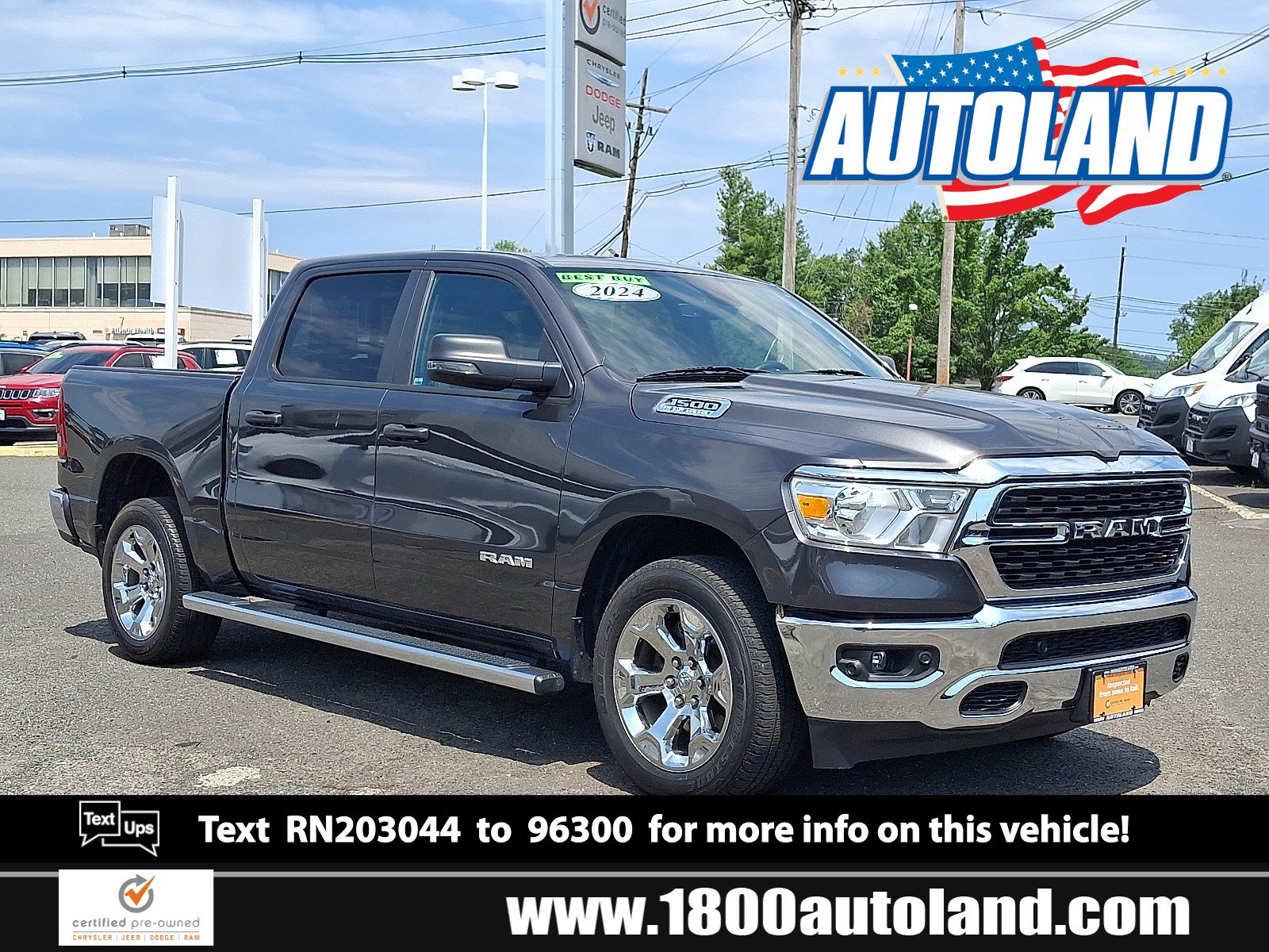 Certified 2024 RAM 1500 Big Horn AWD/4WD image 1