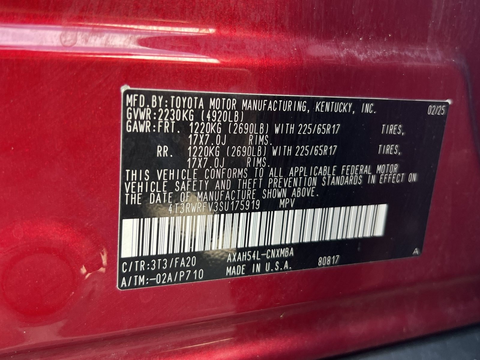 Used 2025 Toyota RAV4 XLE AWD/4WD image 24