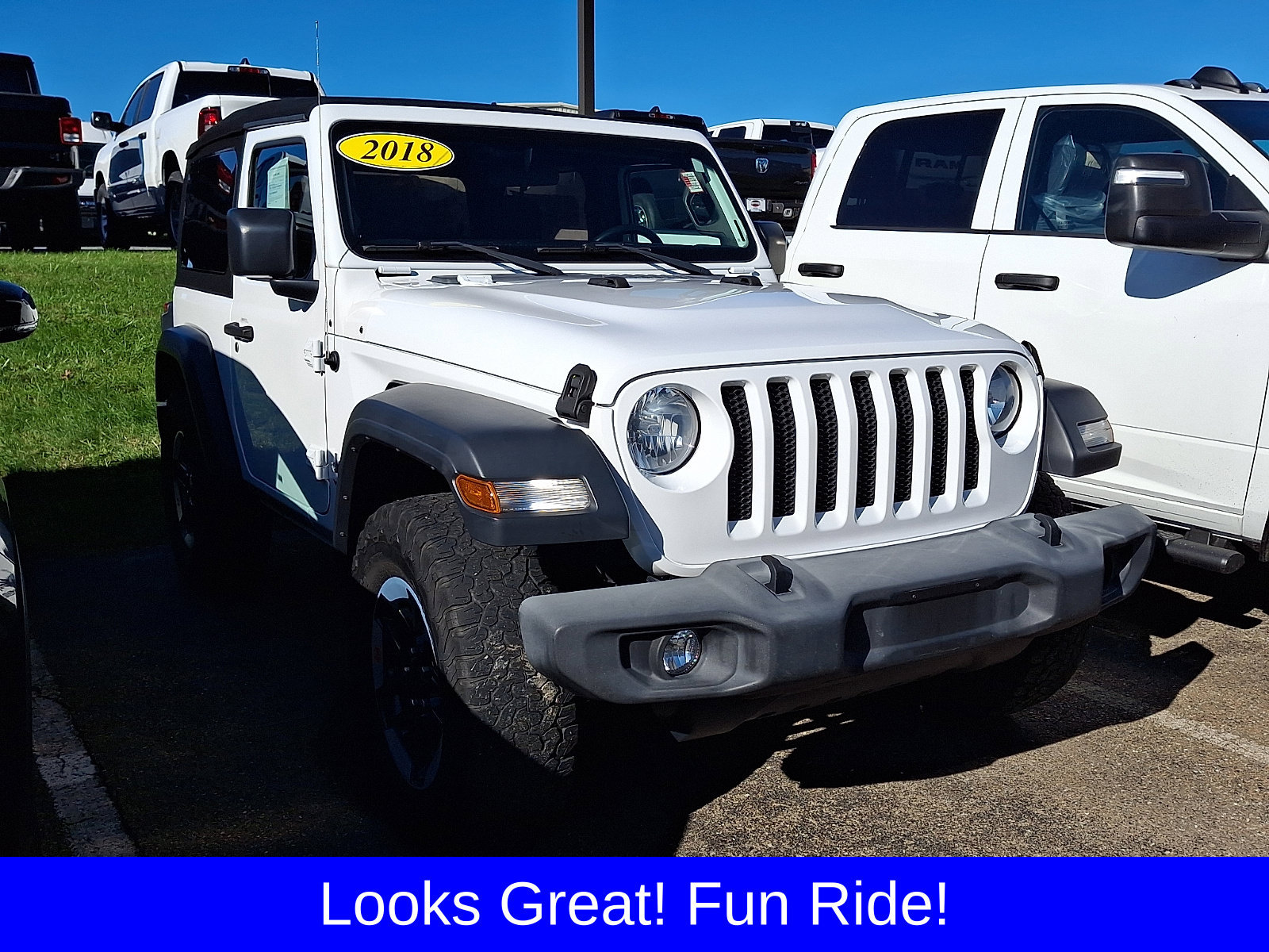 Used 2018 Jeep Wrangler Sport AWD/4WD image 1