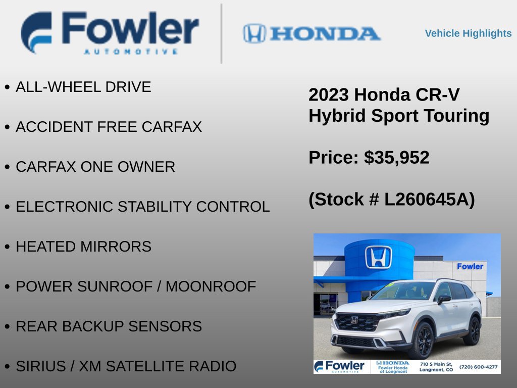 Used 2023 Honda CR-V Sport Touring image 12