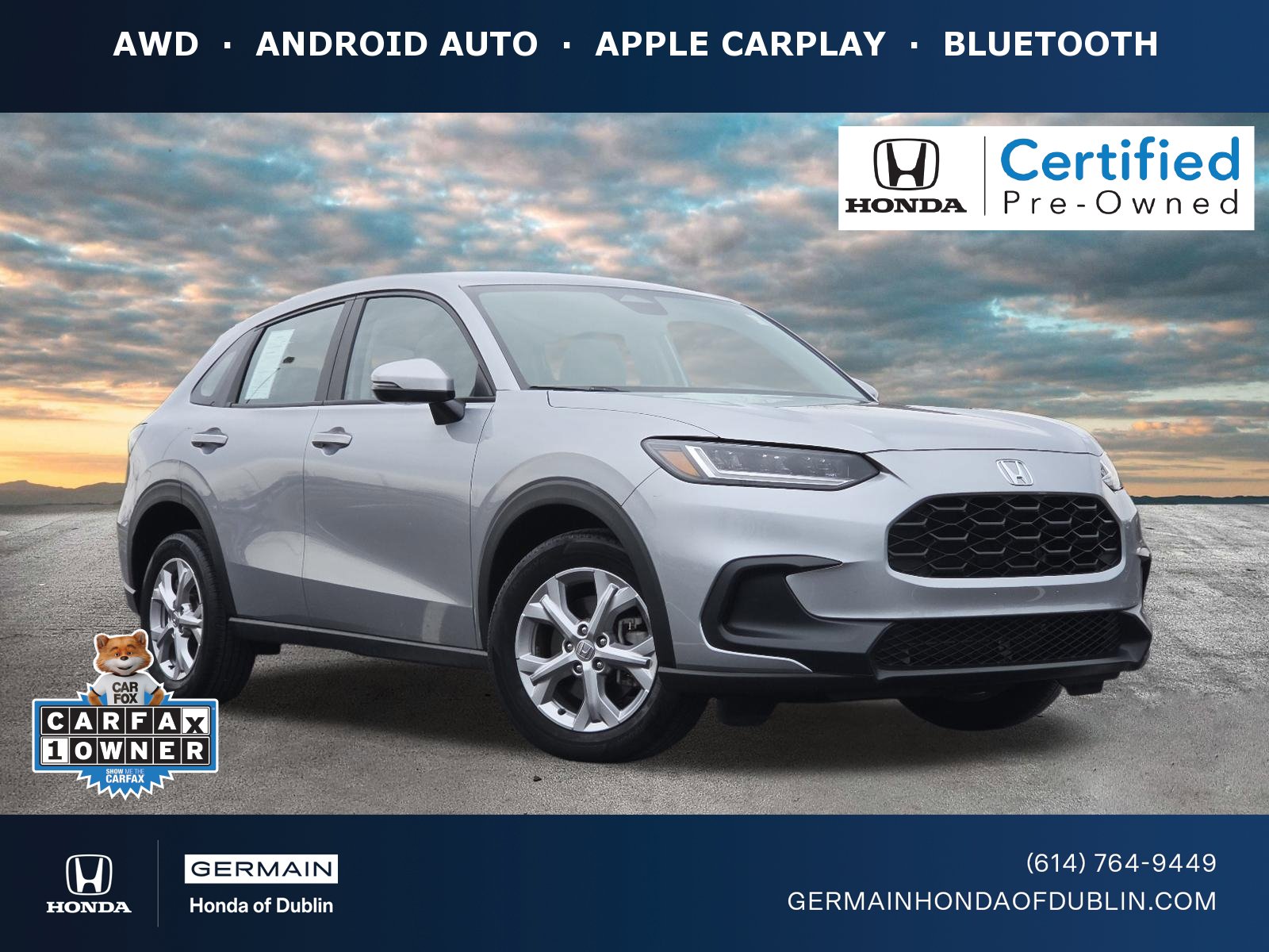 Certified 2023 Honda HR-V LX image 1