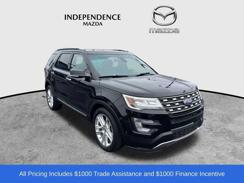 Used 2017 Ford Explorer Limited w/ Equipment Group 301A image 1