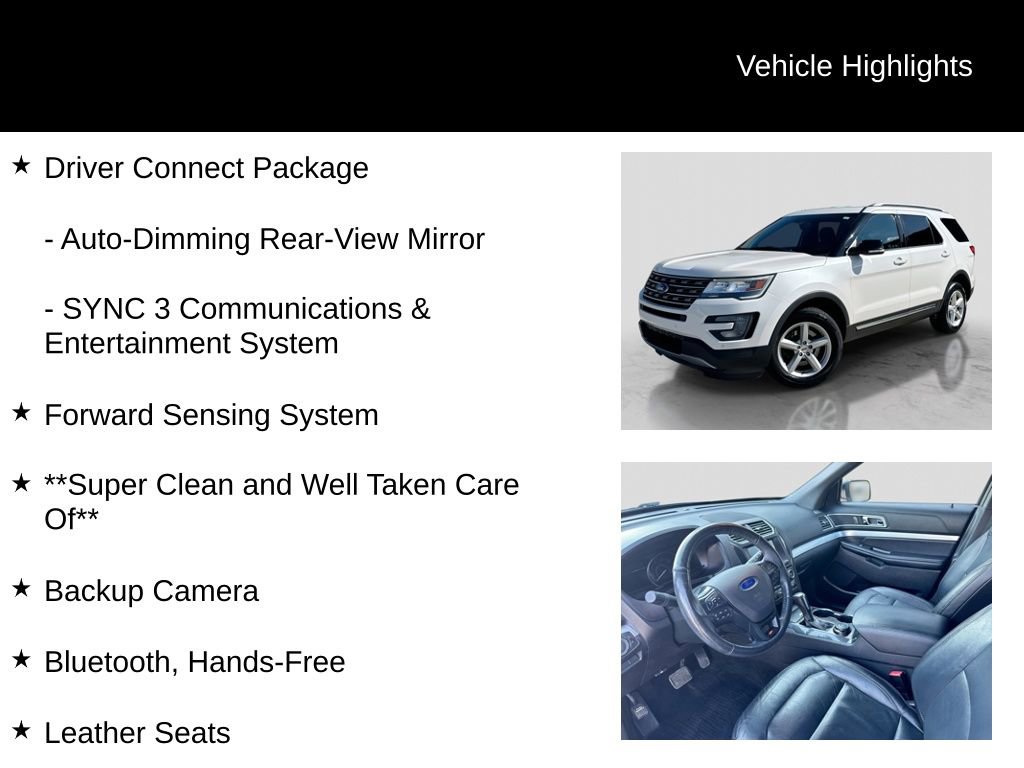 Used 2017 Ford Explorer XLT w/ Equipment Group 202A image 16