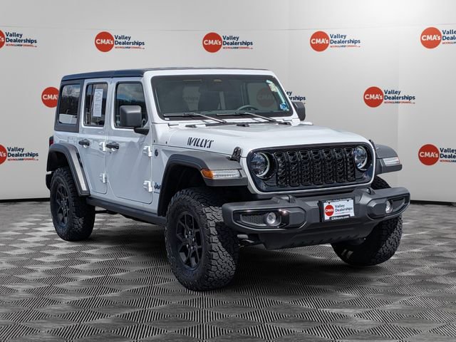Certified 2025 Jeep Wrangler Unlimited Sport S 4xe AWD/4WD image 3