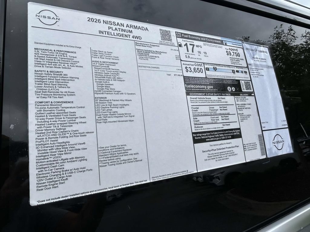 New 2026 Nissan Armada Platinum AWD/4WD video 2