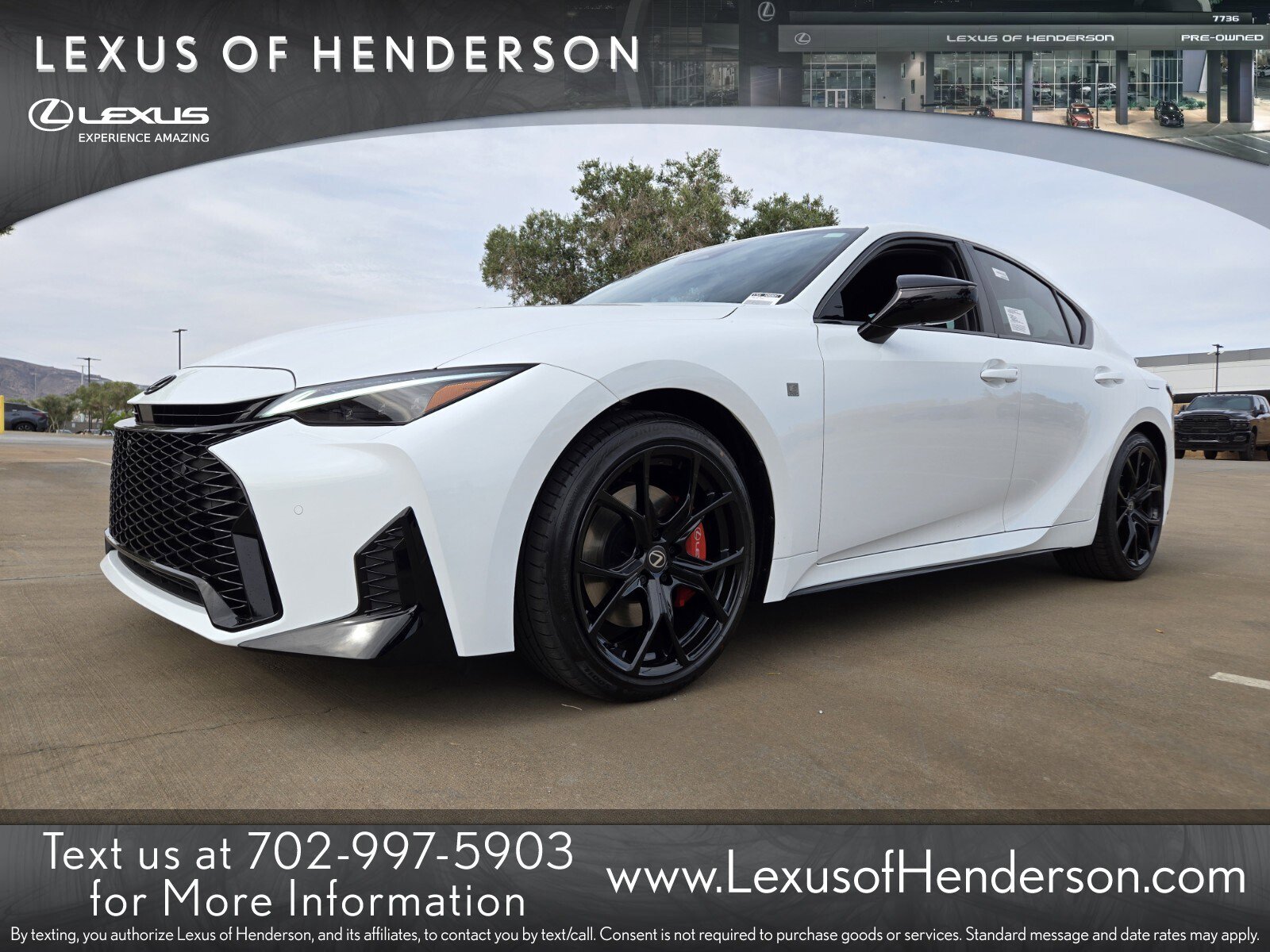 New 2026 Lexus IS 350 F Sport RWD image 1