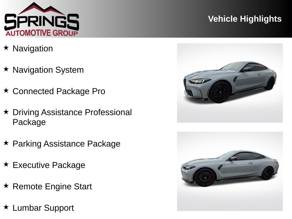 Used 2025 BMW M4 xDrive Competition AWD/4WD image 2