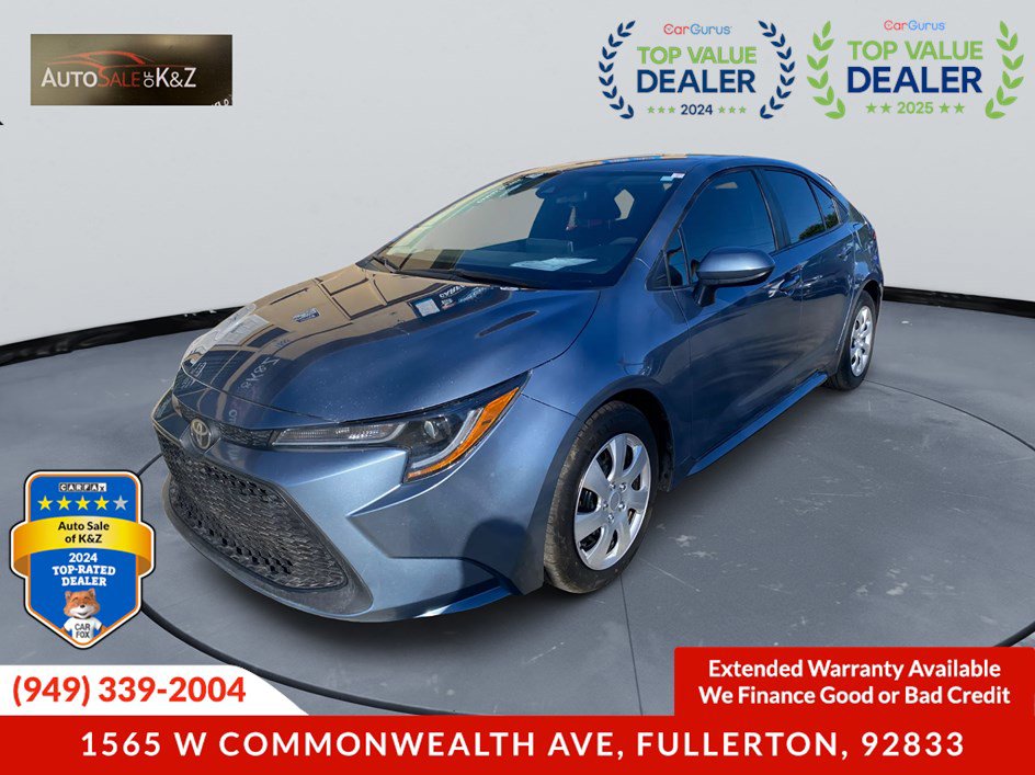 Used 2020 Toyota Corolla LE w/ Carpet Mat Package (TMS) FWD image 2