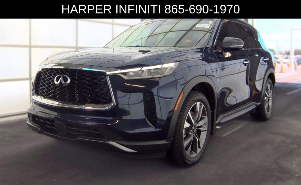 Used 2022 INFINITI QX60 Luxe w/ Cargo Package FWD image 1
