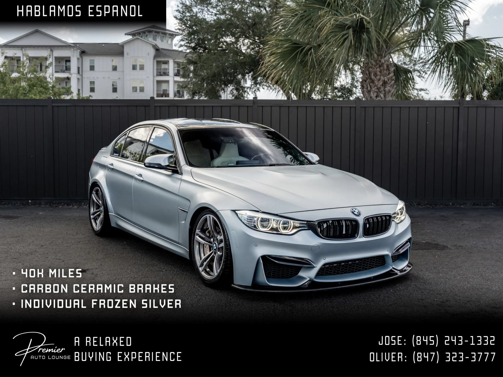 Used 2015 BMW M3 RWD image 1