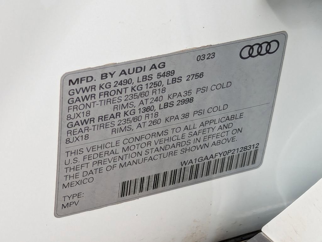 Used 2023 Audi Q5 2.0T Premium w/ Convenience Package AWD/4WD image 42