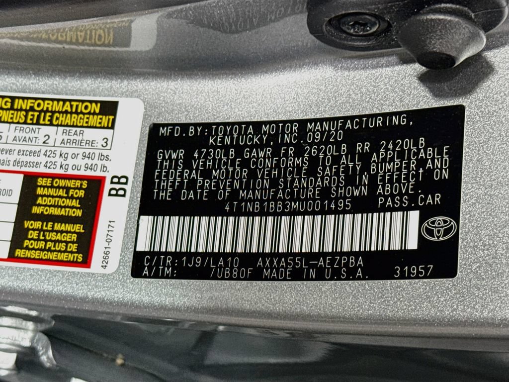 Certified 2021 Toyota Avalon Limited w/ Advanced Safety Package AWD/4WD image 36
