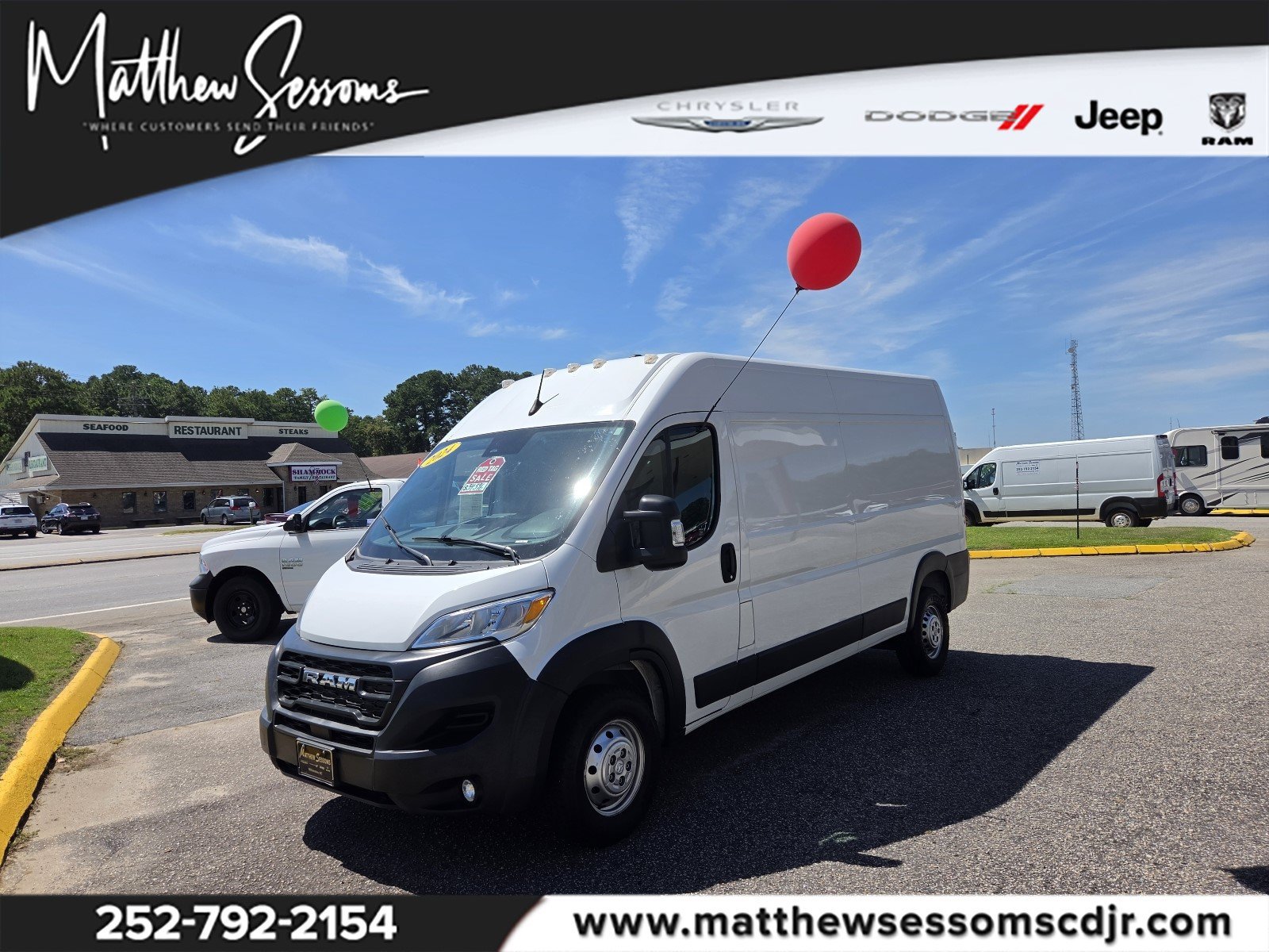 Used 2024 RAM ProMaster 2500 w/ Convenience Group FWD image 1