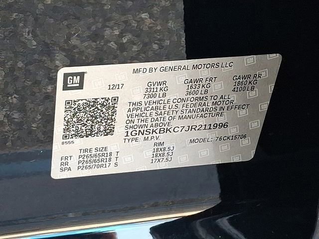 Used 2018 Chevrolet Tahoe LT AWD/4WD image 34