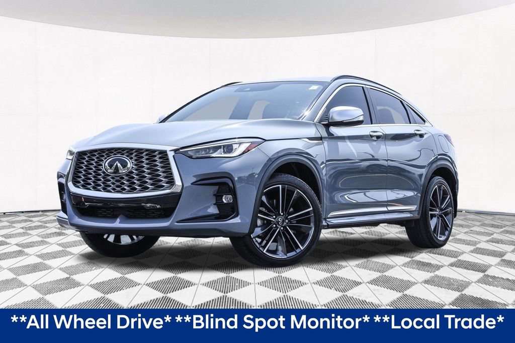 Used 2023 INFINITI QX55 Luxe w/ Accent Package AWD/4WD image 2