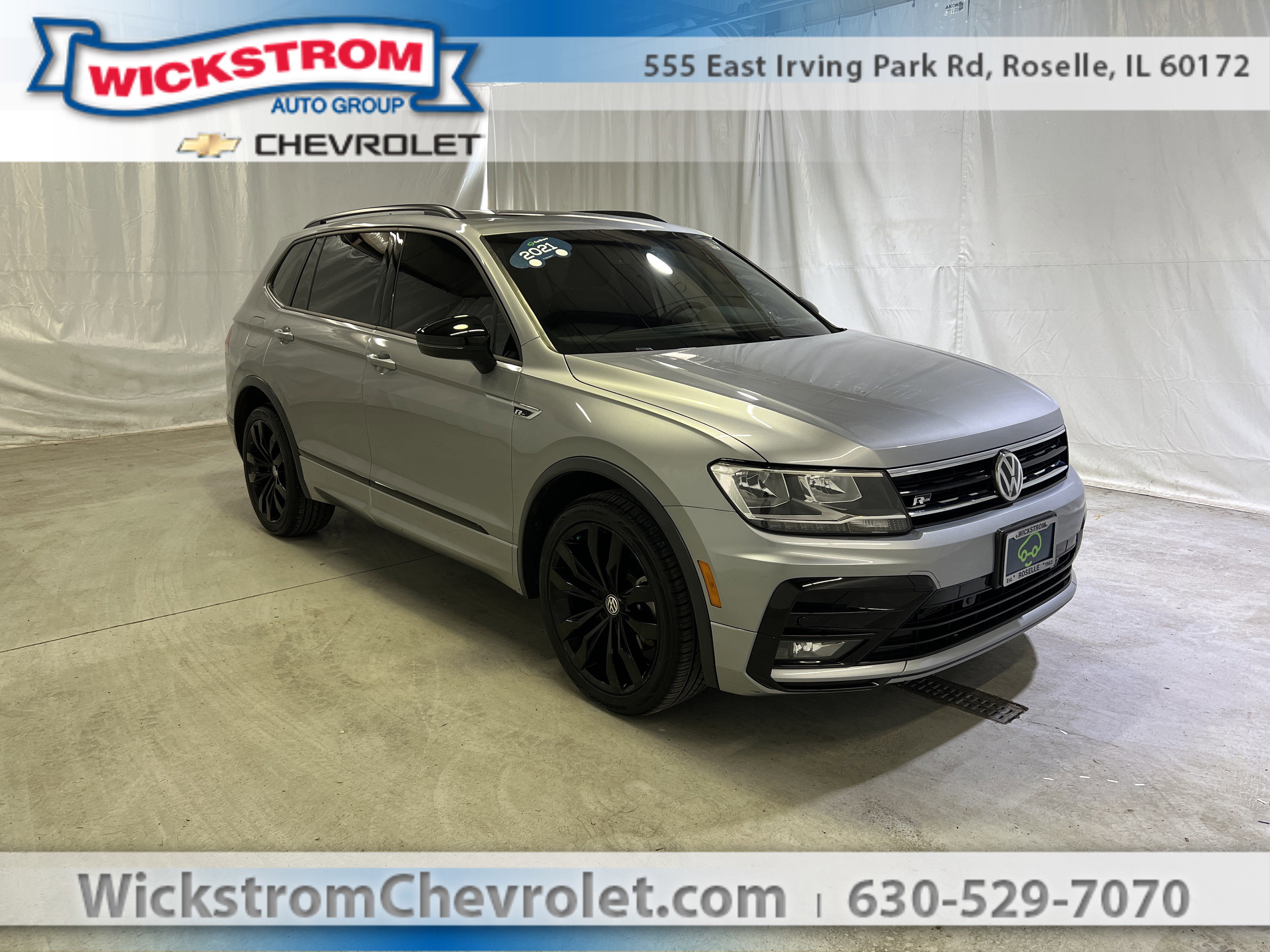 Used 2021 Volkswagen Tiguan SE R-Line w/ 3rd Row Seat Package