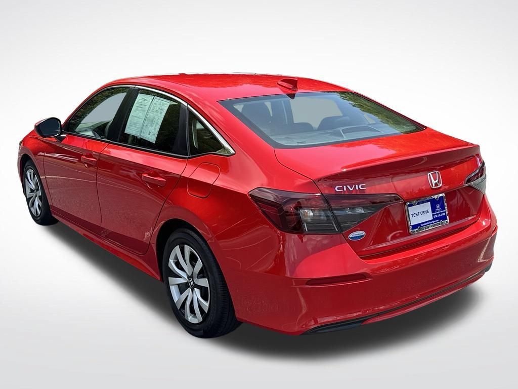 Certified 2025 Honda Civic LX image 4