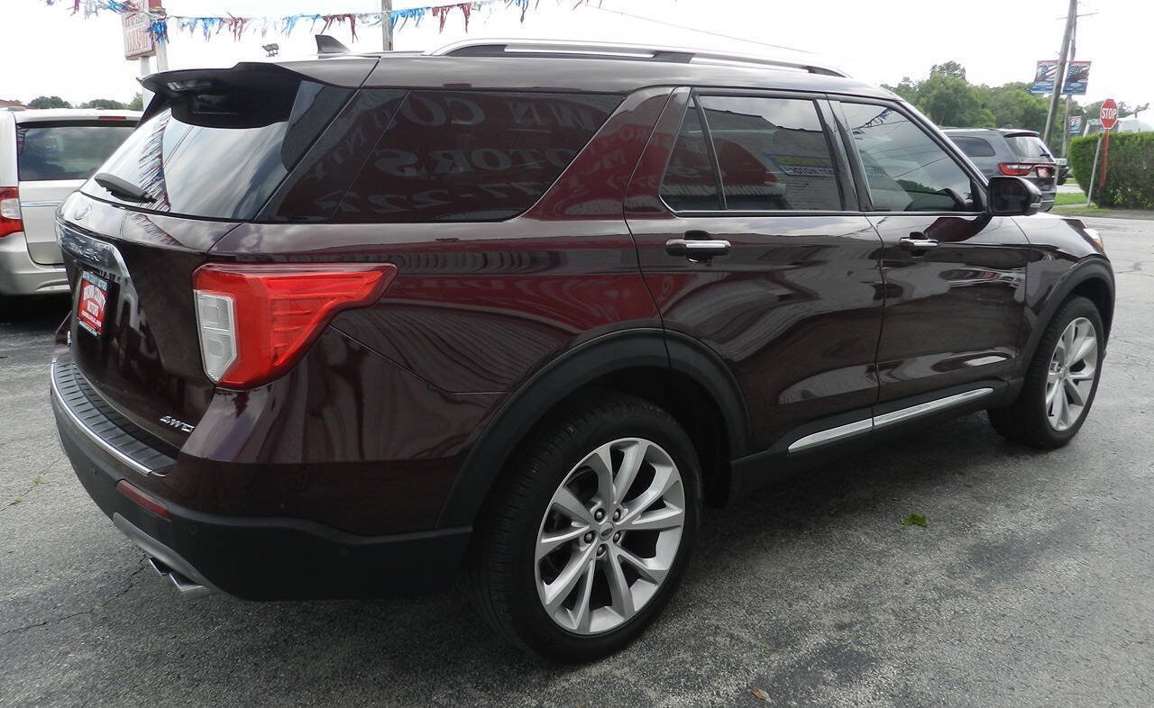 Used 2022 Ford Explorer Platinum w/ Equipment Group 601A AWD/4WD image 6