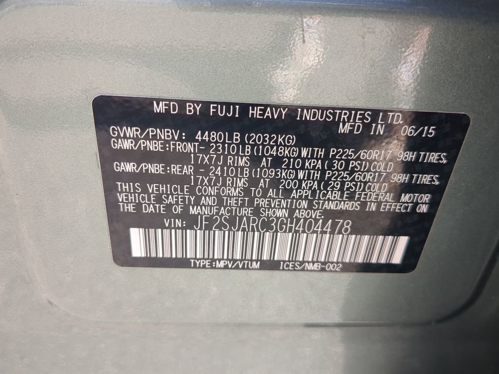 Used 2016 Subaru Forester 2.5i Limited image 37