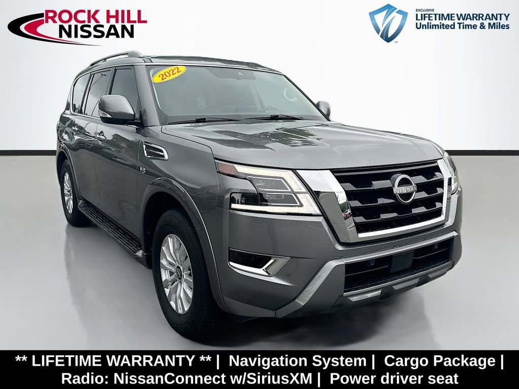 Certified 2022 Nissan Armada SV w/ Cargo Package